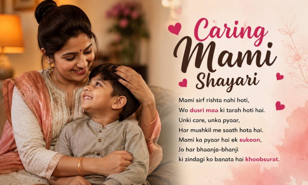 Caring Mami Shayari