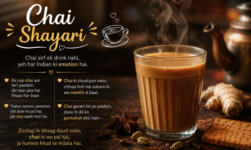 Chai Shayari copy paste