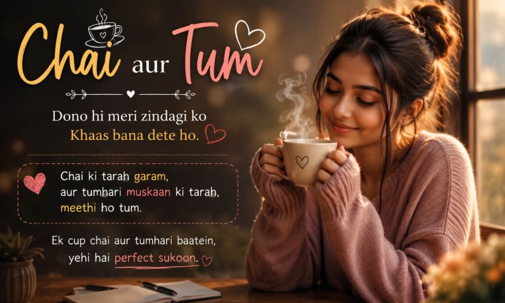 Chai shayari for girl
