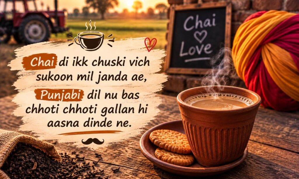 Chai shayari punjabi