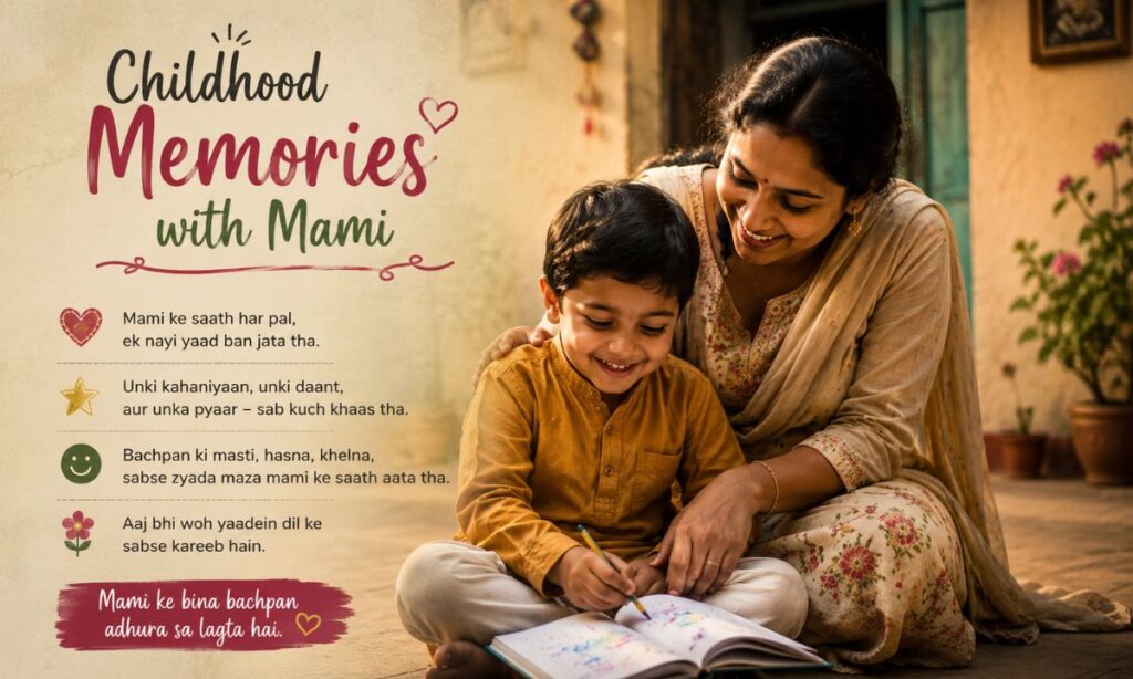 Childhood Memories with Mami