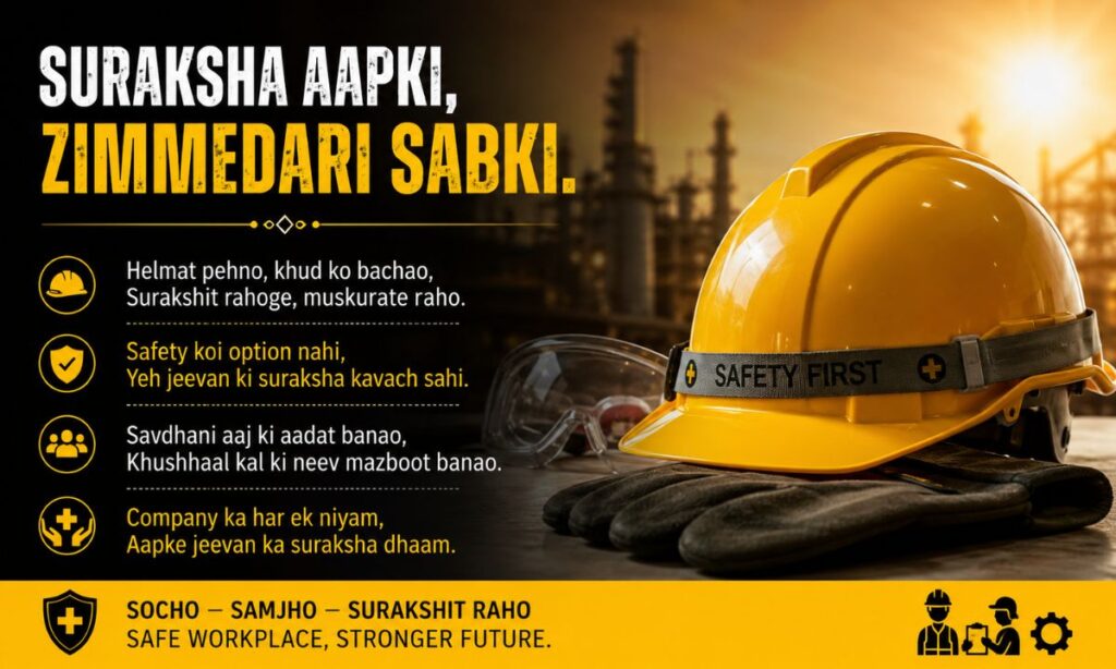 Company safety shayari
