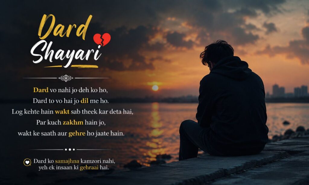 Deep Emotional Dard Shayari