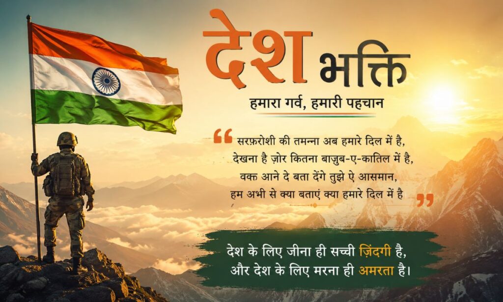 Desh Bhakti Shayari in Hindi