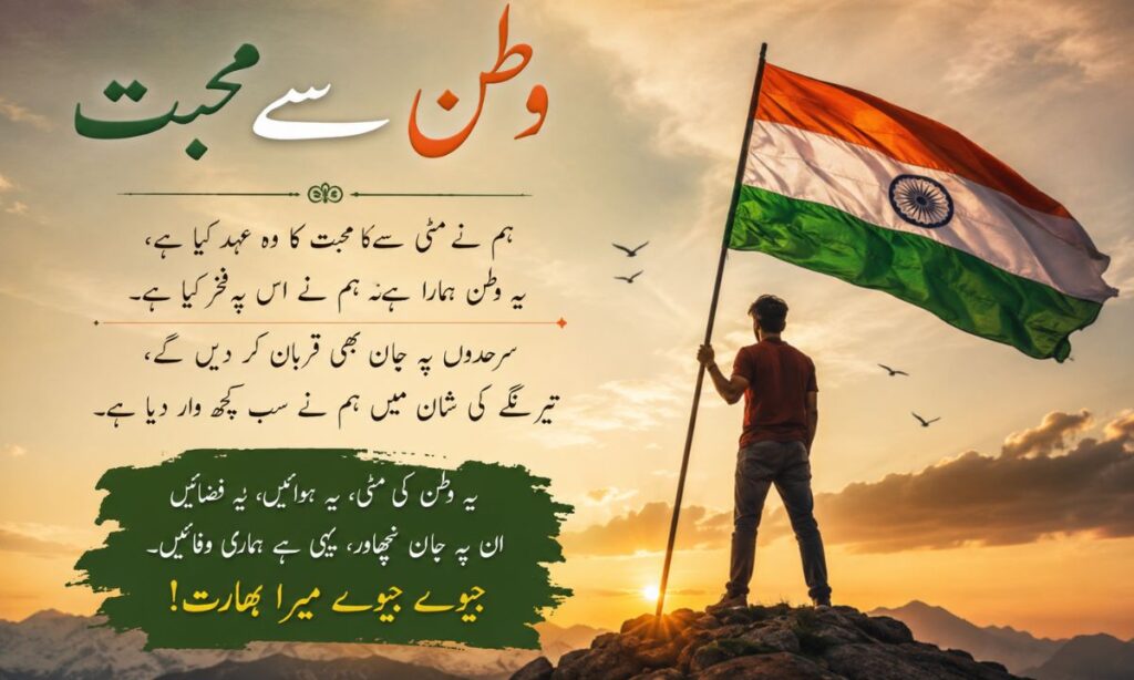 Desh Bhakti Shayari in Urdu