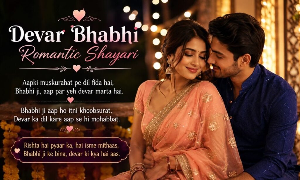 Devar Bhabhi Romantic Shayari