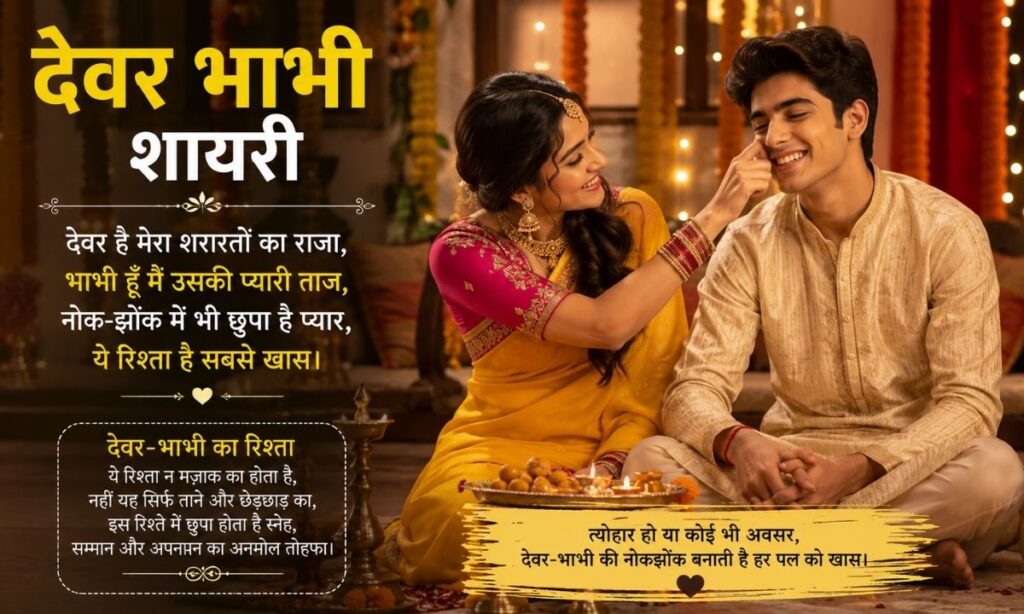 Devar Bhabhi Shayari in Hindi