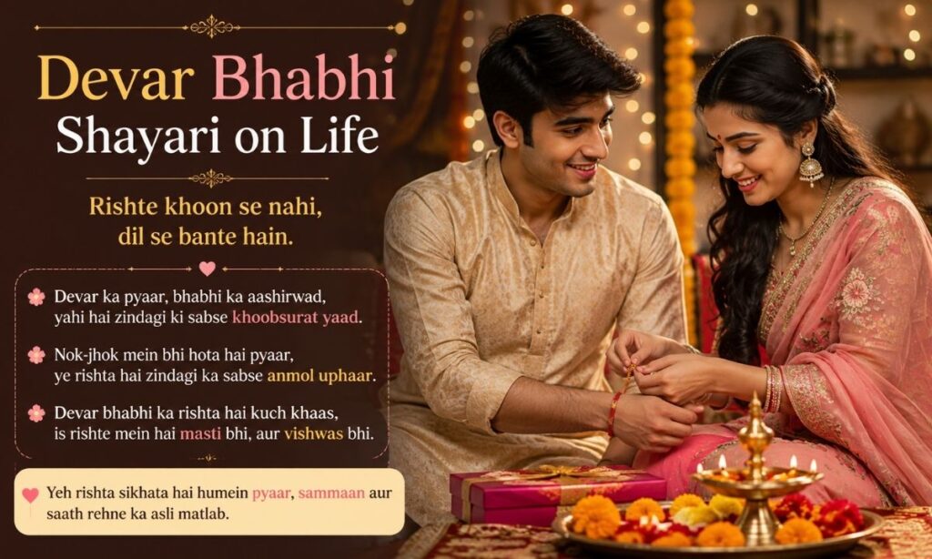 Devar Bhabhi Shayari on Life
