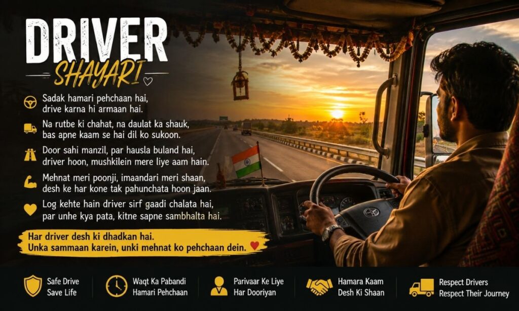Driver Shayari