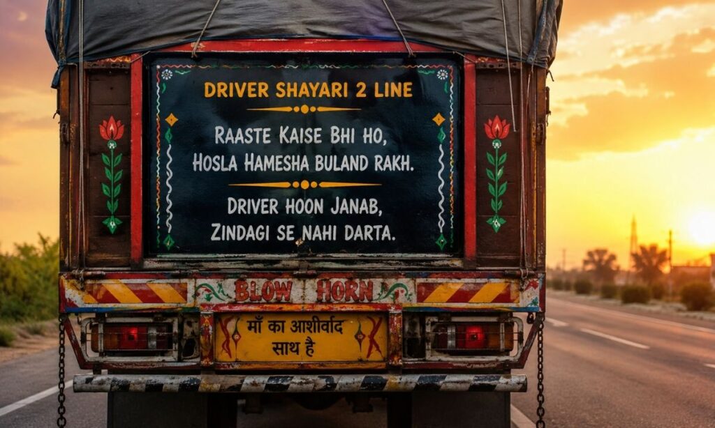 Driver Shayari 2 Line