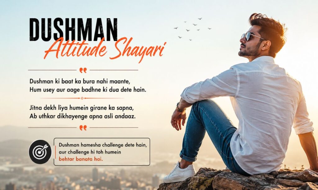 Dushman Attitude Shayari 