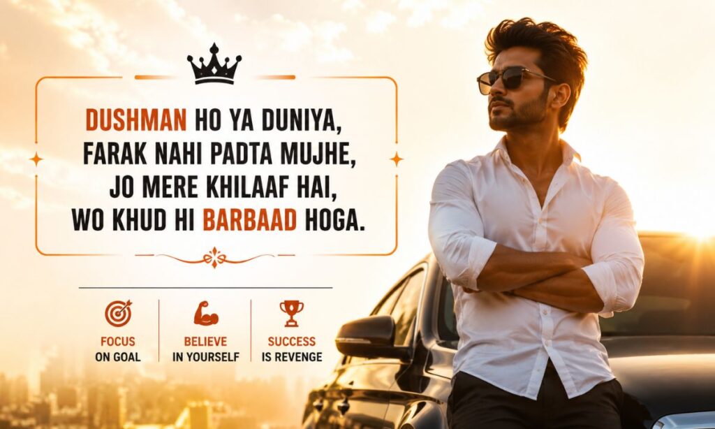 Dushman Ke Liye Attitude Shayari