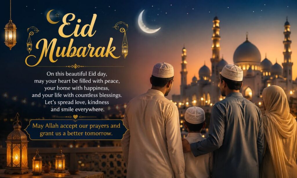 Eid day shayari in english
