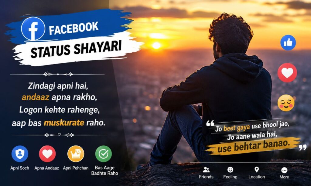 Facebook Status Shayari