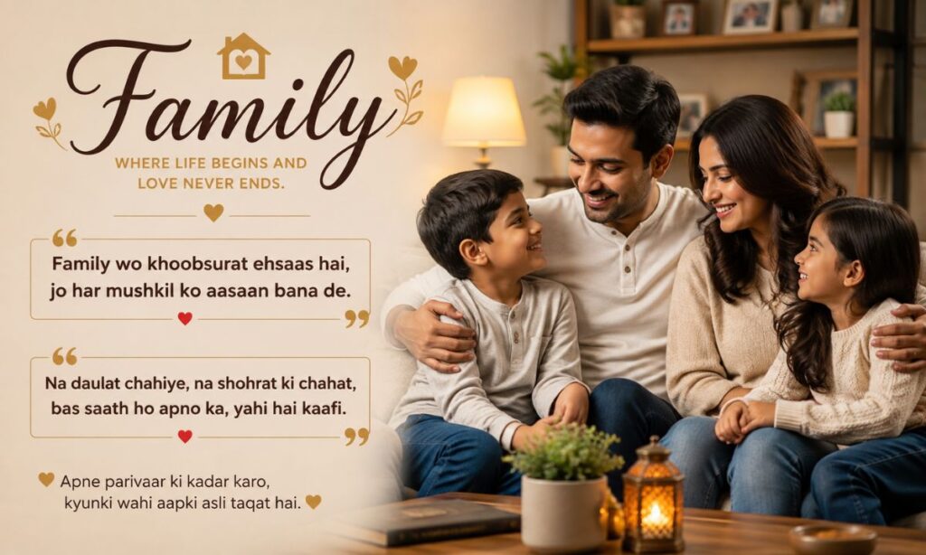 Family Shayari 2 Line