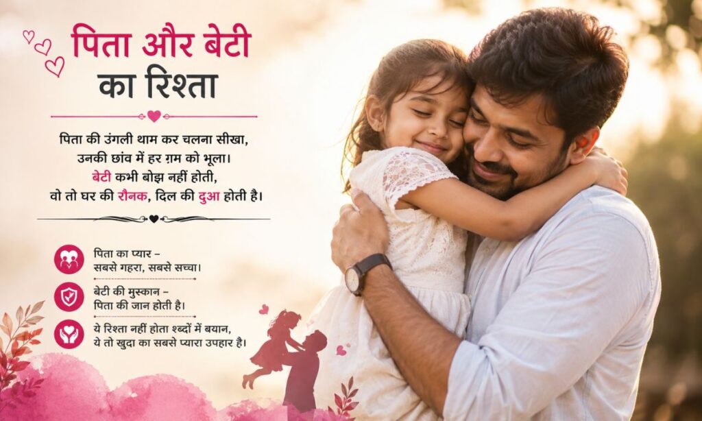 Father Daughter Shayari in Hindi