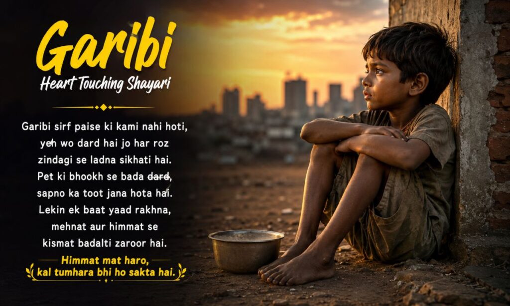 Garibi Heart Touching Shayari
