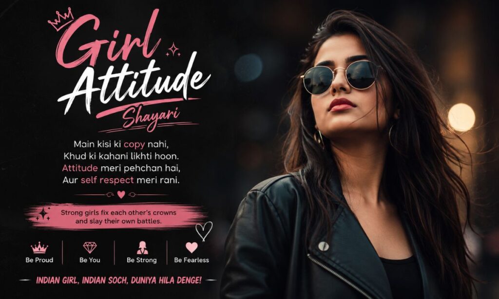 Girl Attitude Shayari