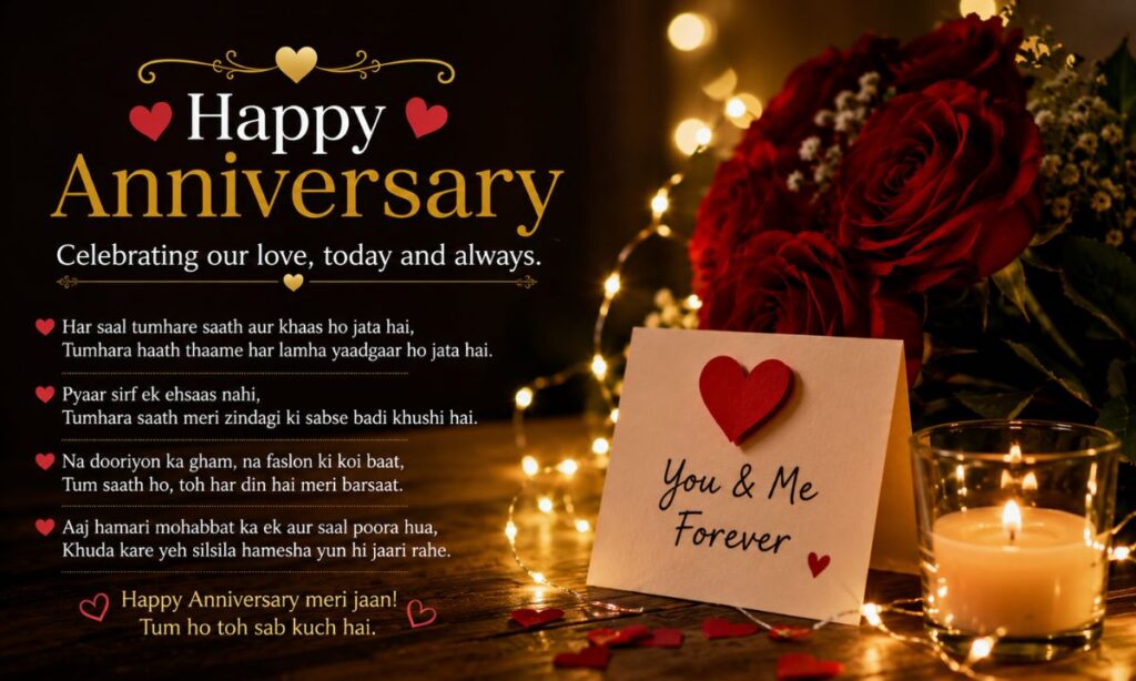 Happy Anniversary Shayari