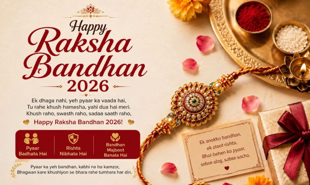 Happy Raksha Bandhan 2026