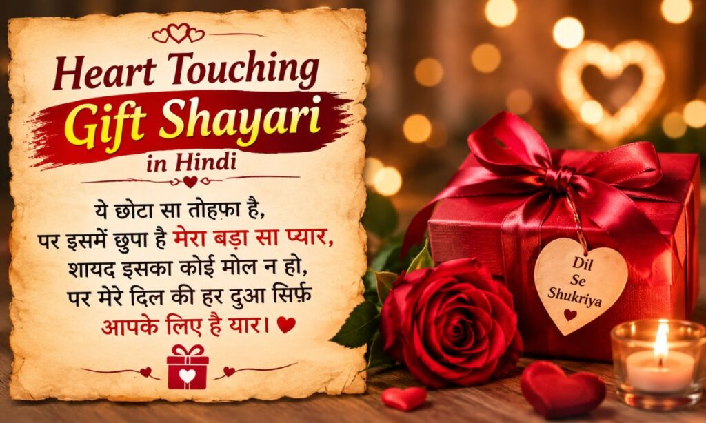 Heart Touching Gift Shayari in Hindi
