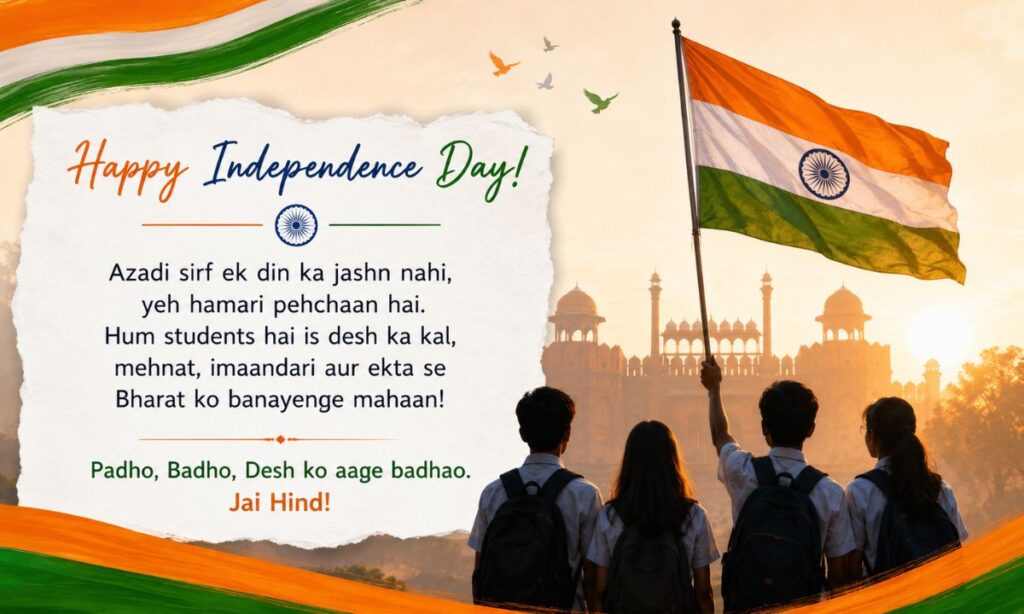 Independence Day Shayari for Students