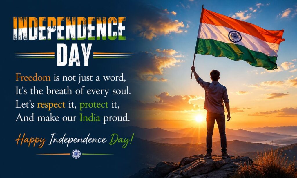 Independence Day Shayari in English for WhatsApp and Instagram
