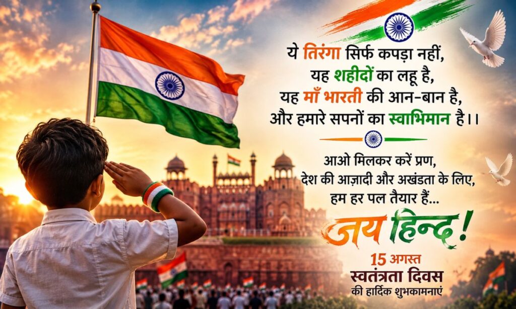 Independence Day Shayari in Hindi