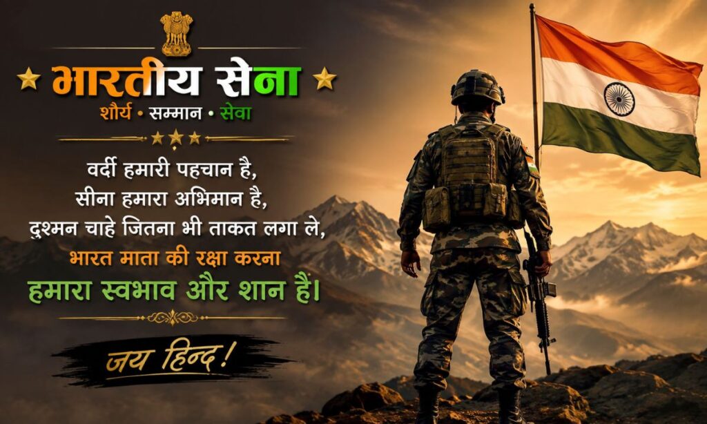 Indian Army Attitude Shayari in Hindi