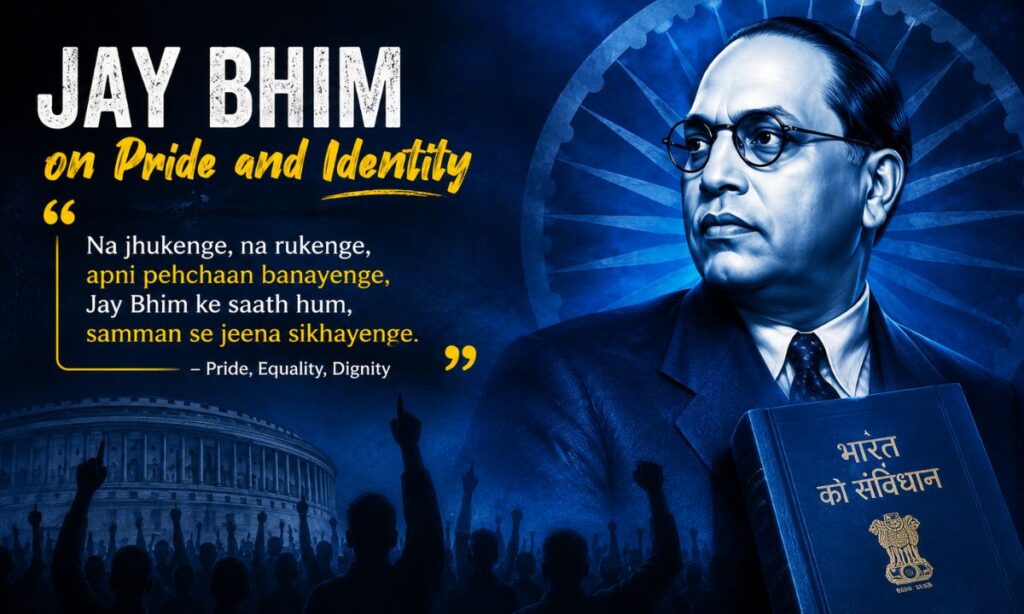 Jay Bhim Shayari on Pride and Identity