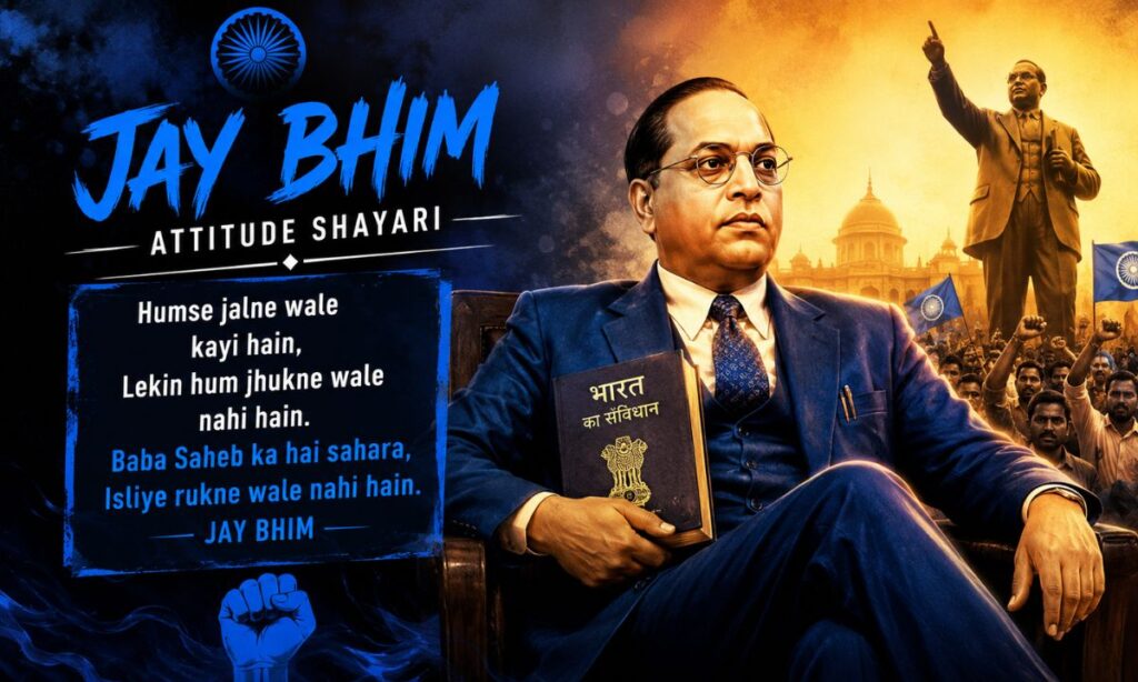 Jay bhim attitude shayari