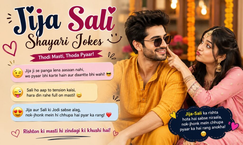 Jija Sali Shayari Jokes