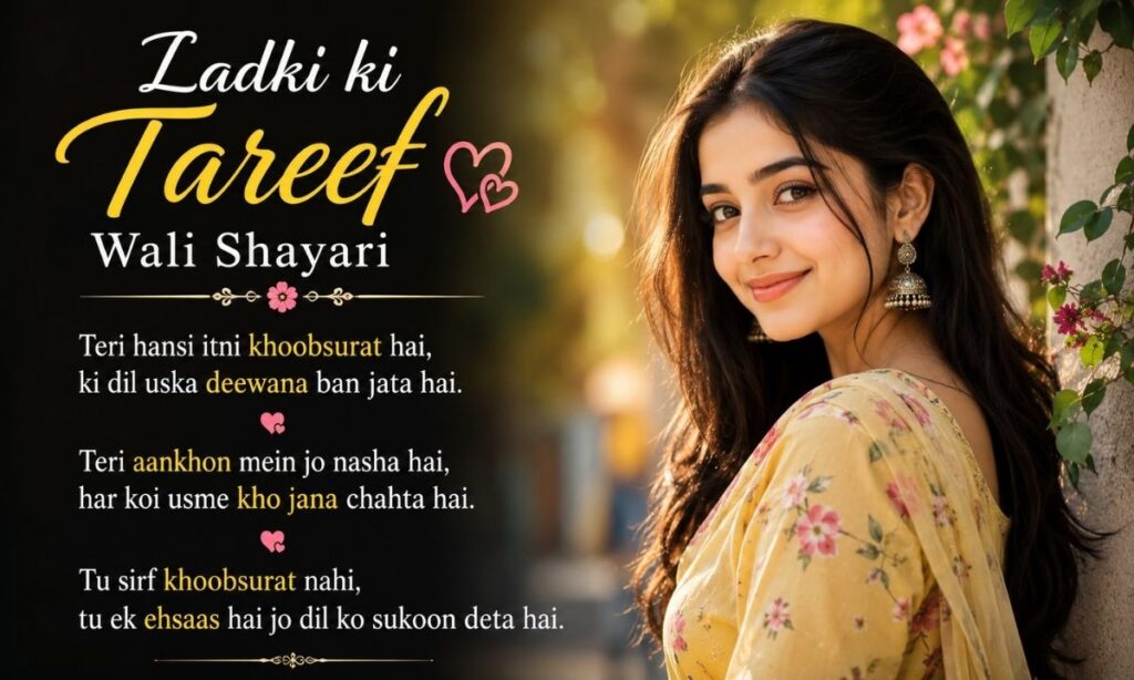 Ladki ki Tareef Wali Shayari
