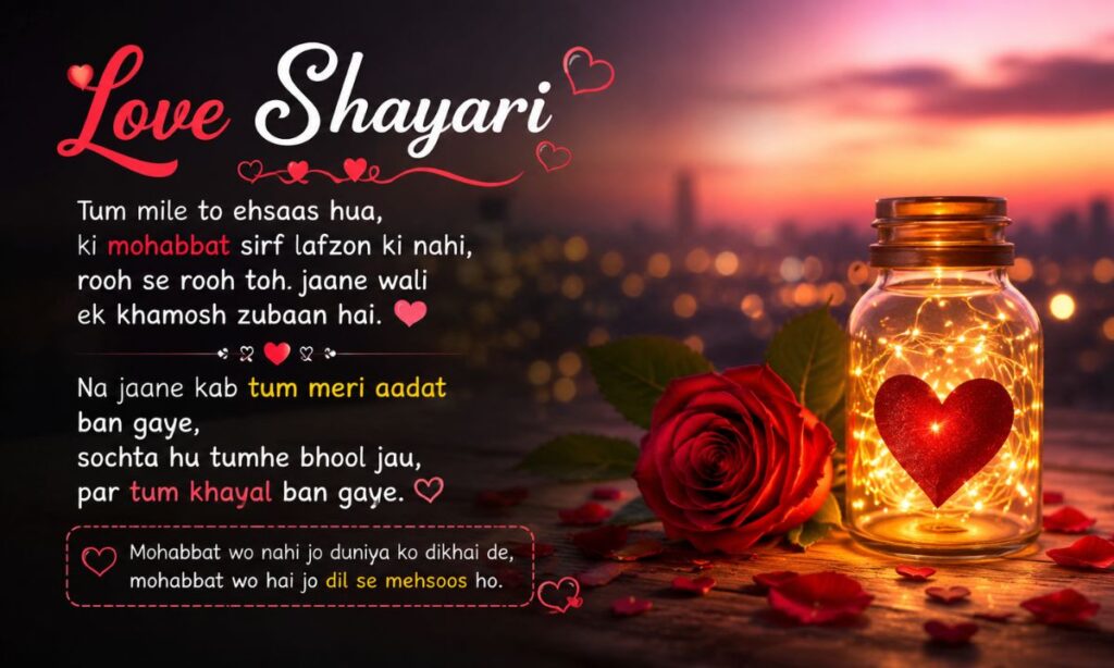 Love Shayari 😍