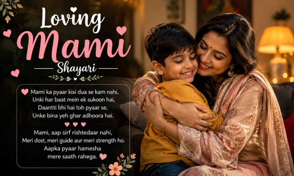 Loving Mami Shayari