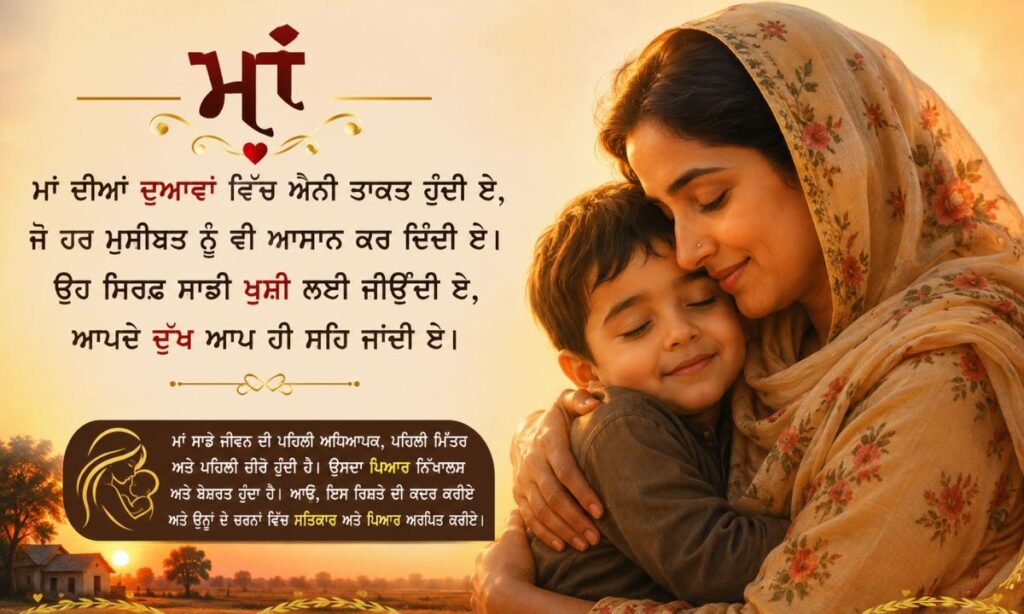 Maa punjabi shayari