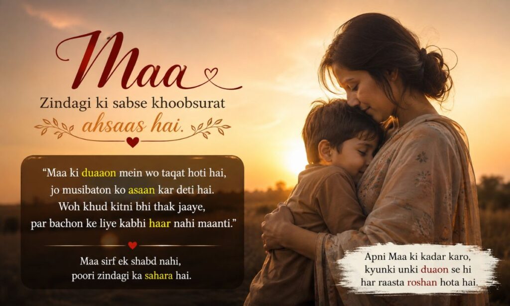 Maa shayari on life