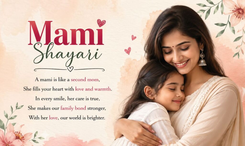 Mami shayari in english