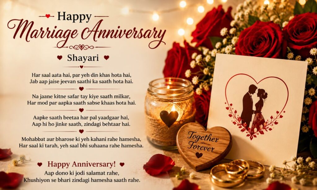 Marriage Anniversary Shayari