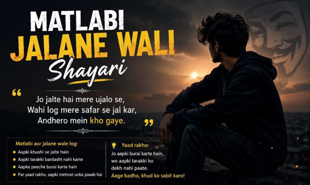 Matlabi Jalane Wali Shayari