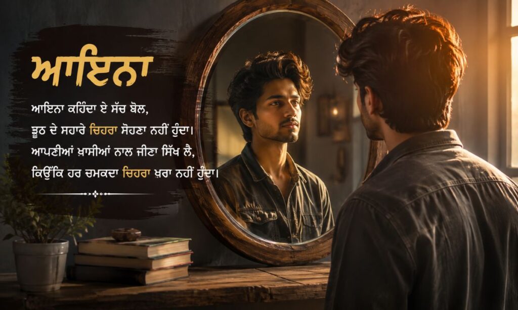 Mirror shayari in punjabi