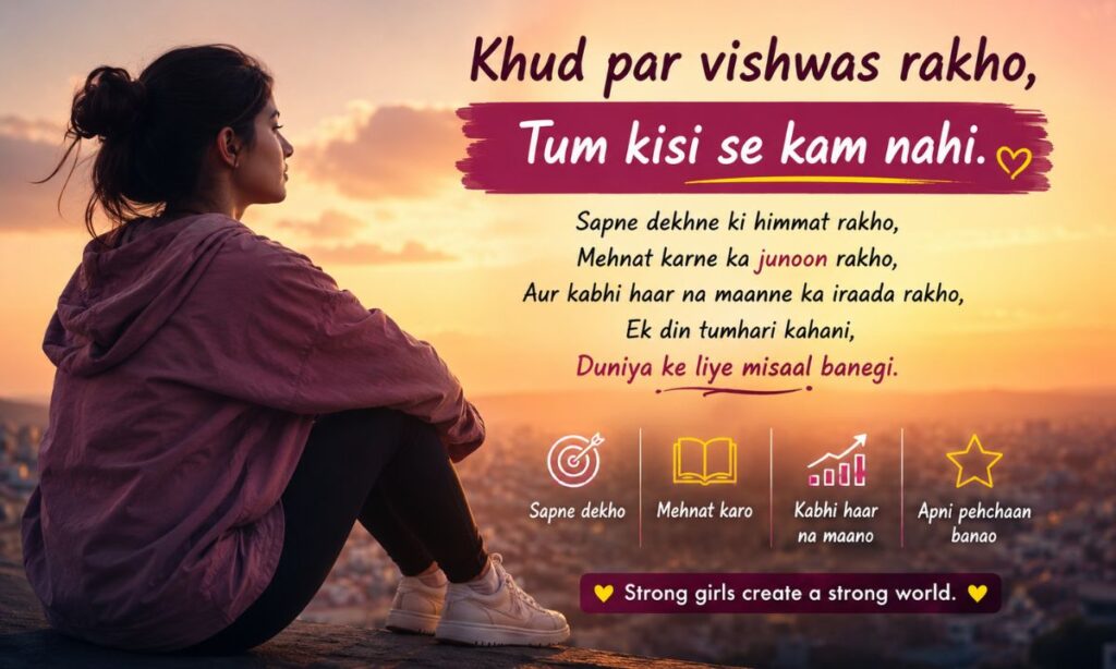 Motivational Shayari for Girls
