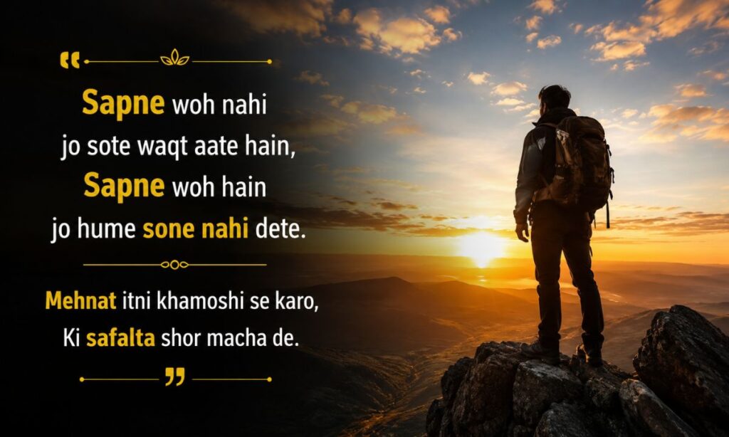 Motivational Shayari for WhatsApp