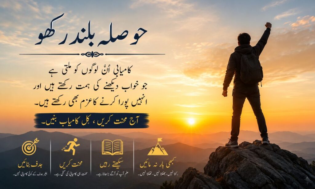 Motivational Shayari in Urdu