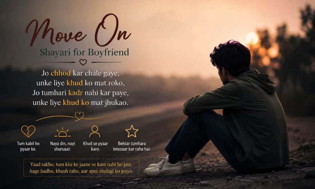 Move on shayari for boyfriend