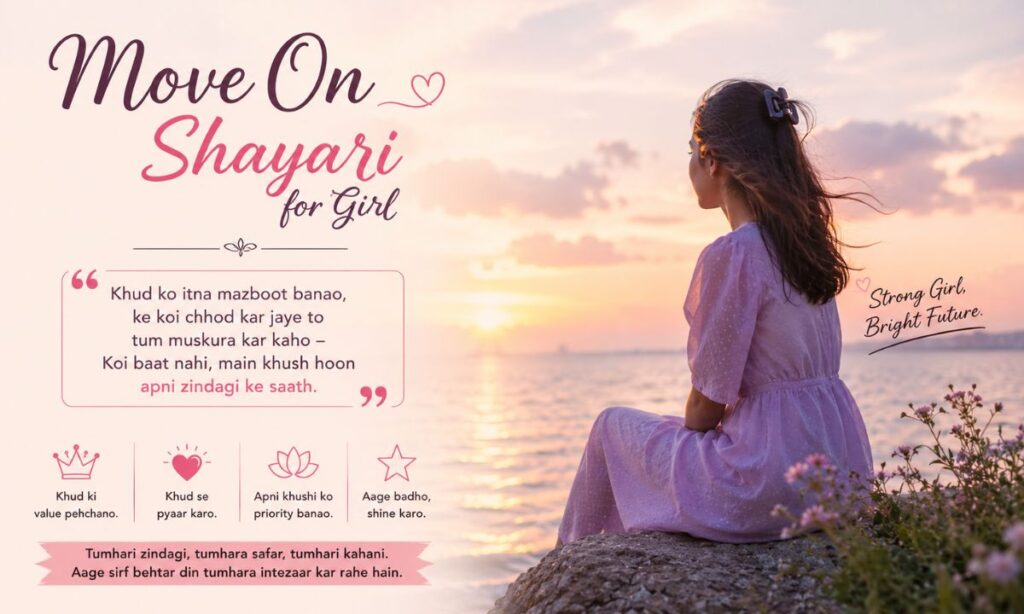 Move on shayari for girl