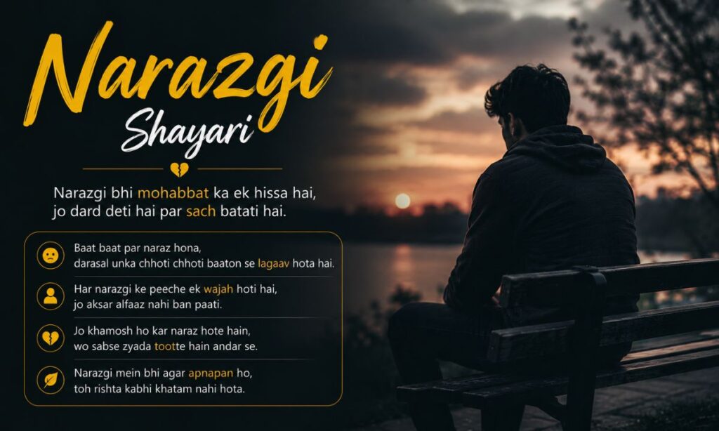 Narazgi Shayari