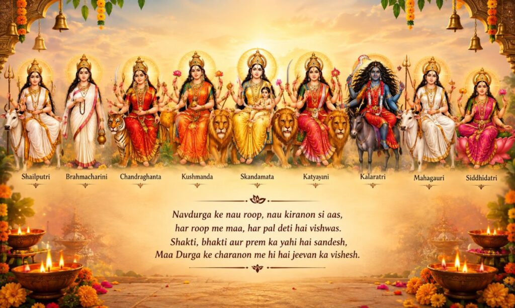 Navdurga Roop Shayari in Hindi