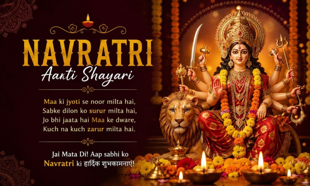 Navratri Aarti Shayari