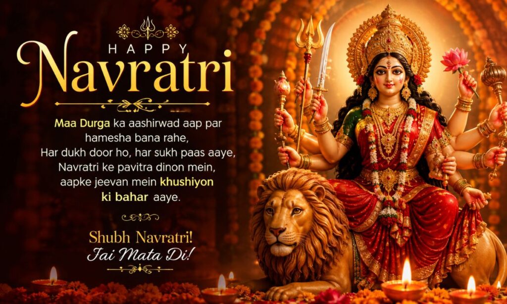 Navratri Wishes Shayari